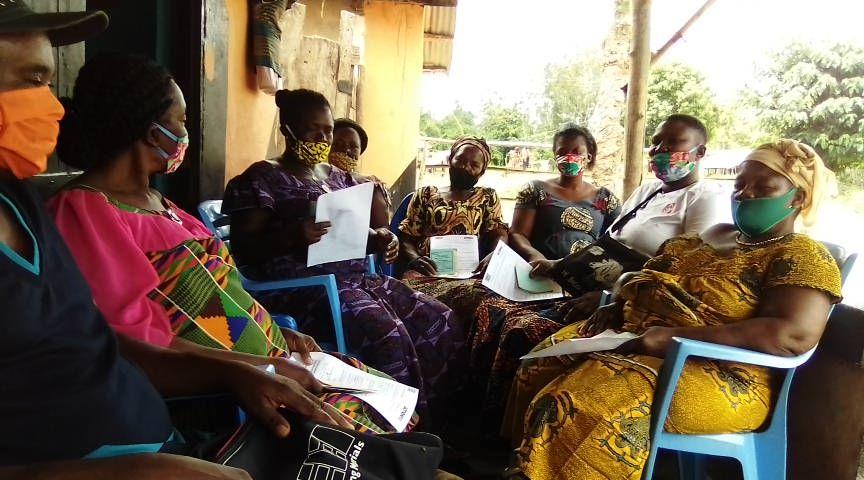 Meeting with women entrepreneurs in Togo village
